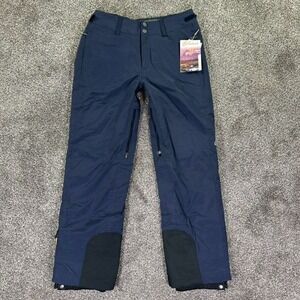 NEW Cloudveil Madison Men Large PrimaLoft Insulated Ski Snowboard Pant Navy Blue
